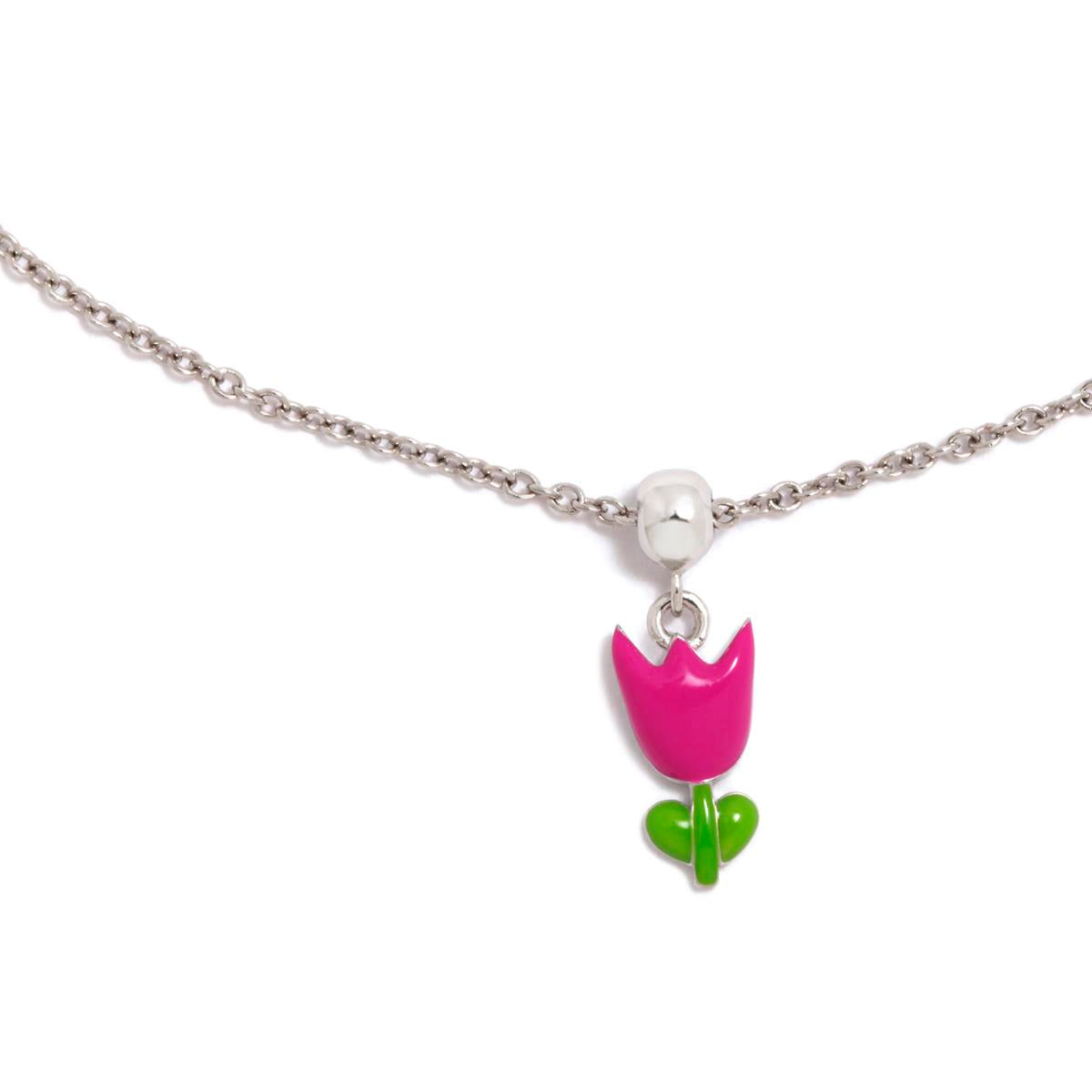 CHARM TULIPAN SIN CADENA