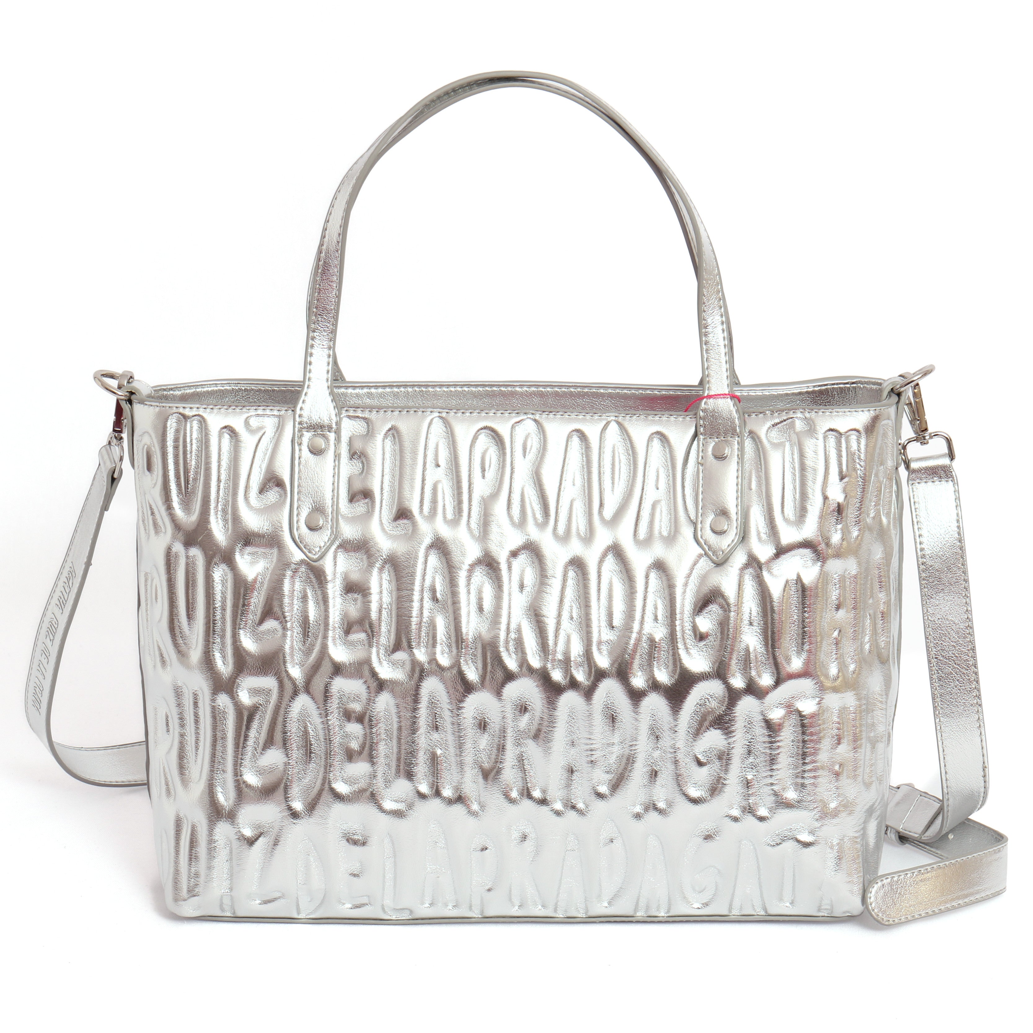 BOLSO PLATEADO ARP