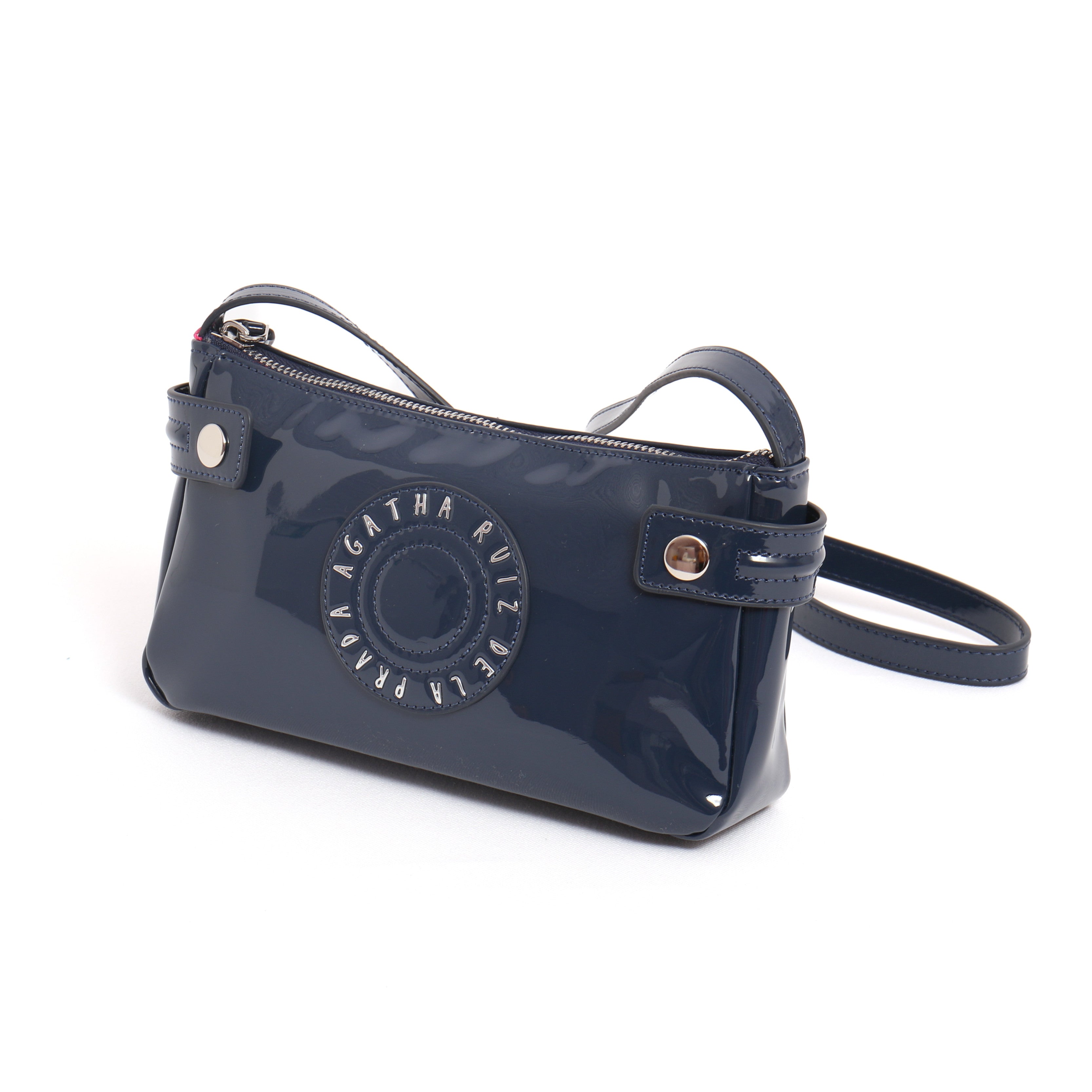 BOLSO BANDOLERA AZUL CHAROL