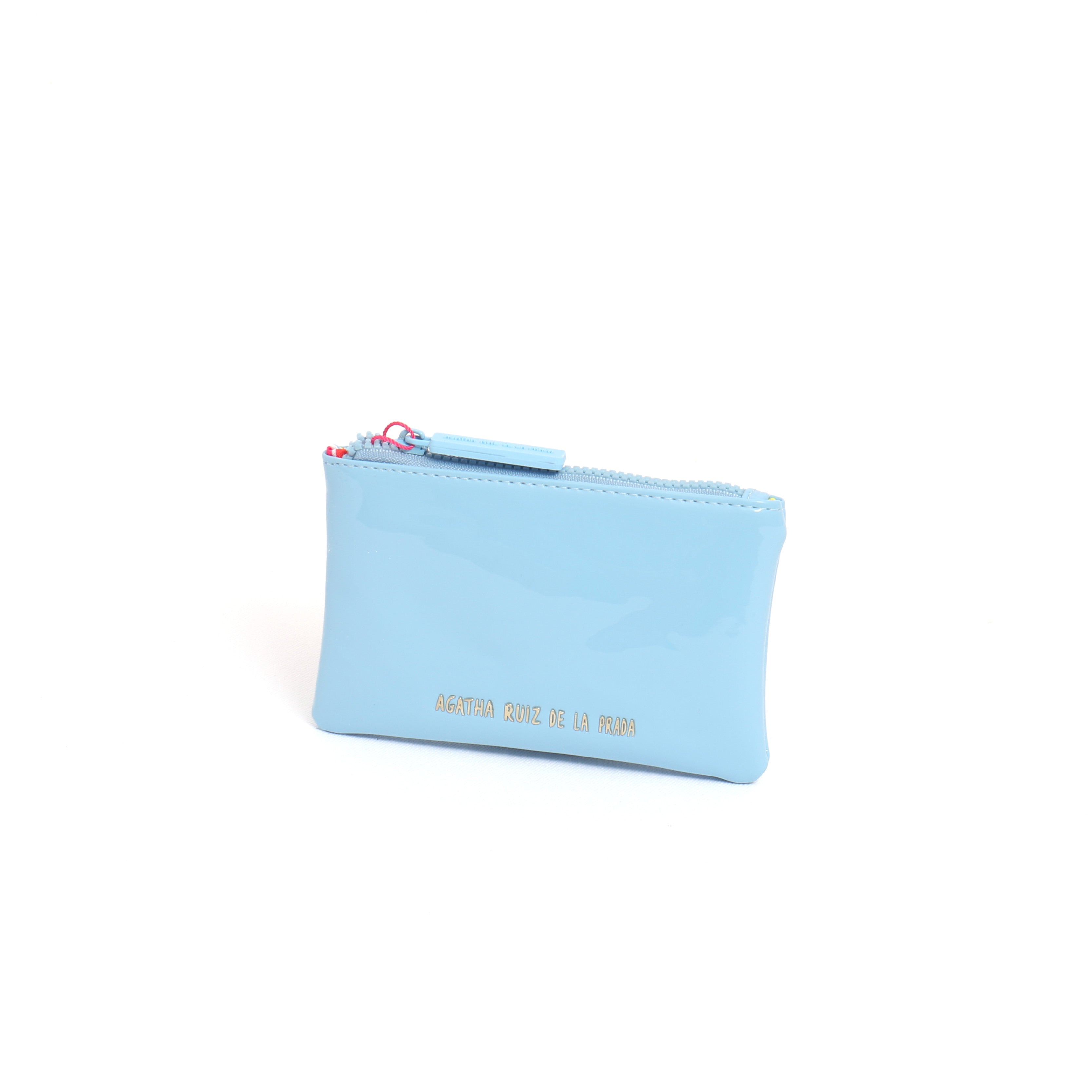 MONEDERO PVC AZUL
