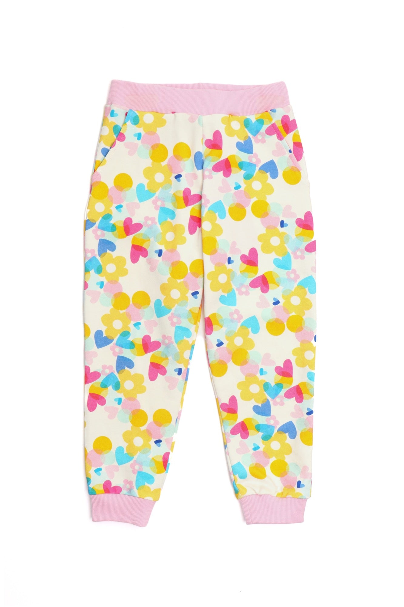 PANTALON CORAZONES MULTICOLOR