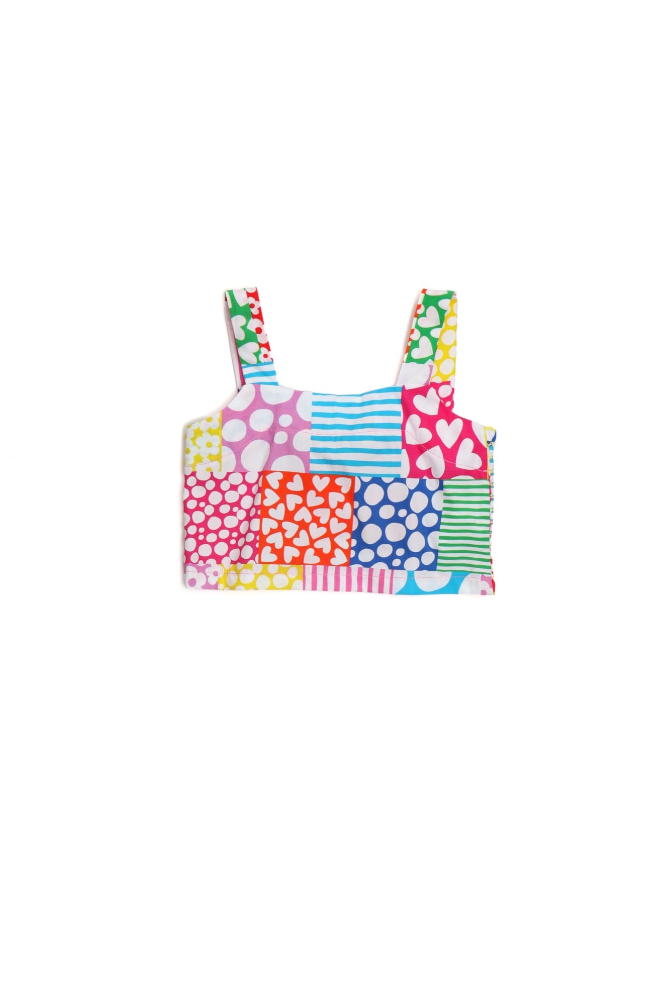 TOP PATCHWORK MULTICOLOR